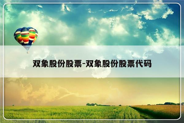 双象股份股票-双象股份股票代码