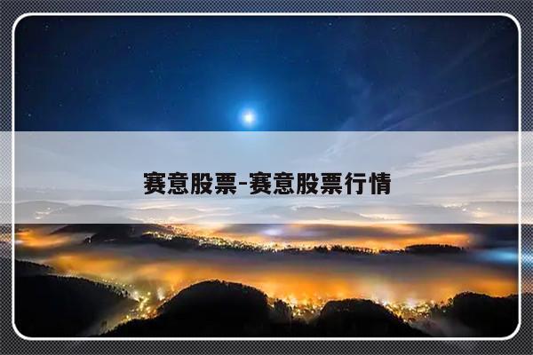 赛意股票-赛意股票行情