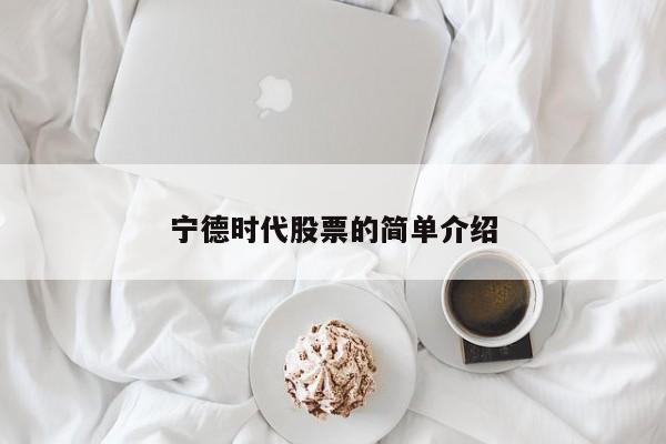 宁德时代股票的简单介绍